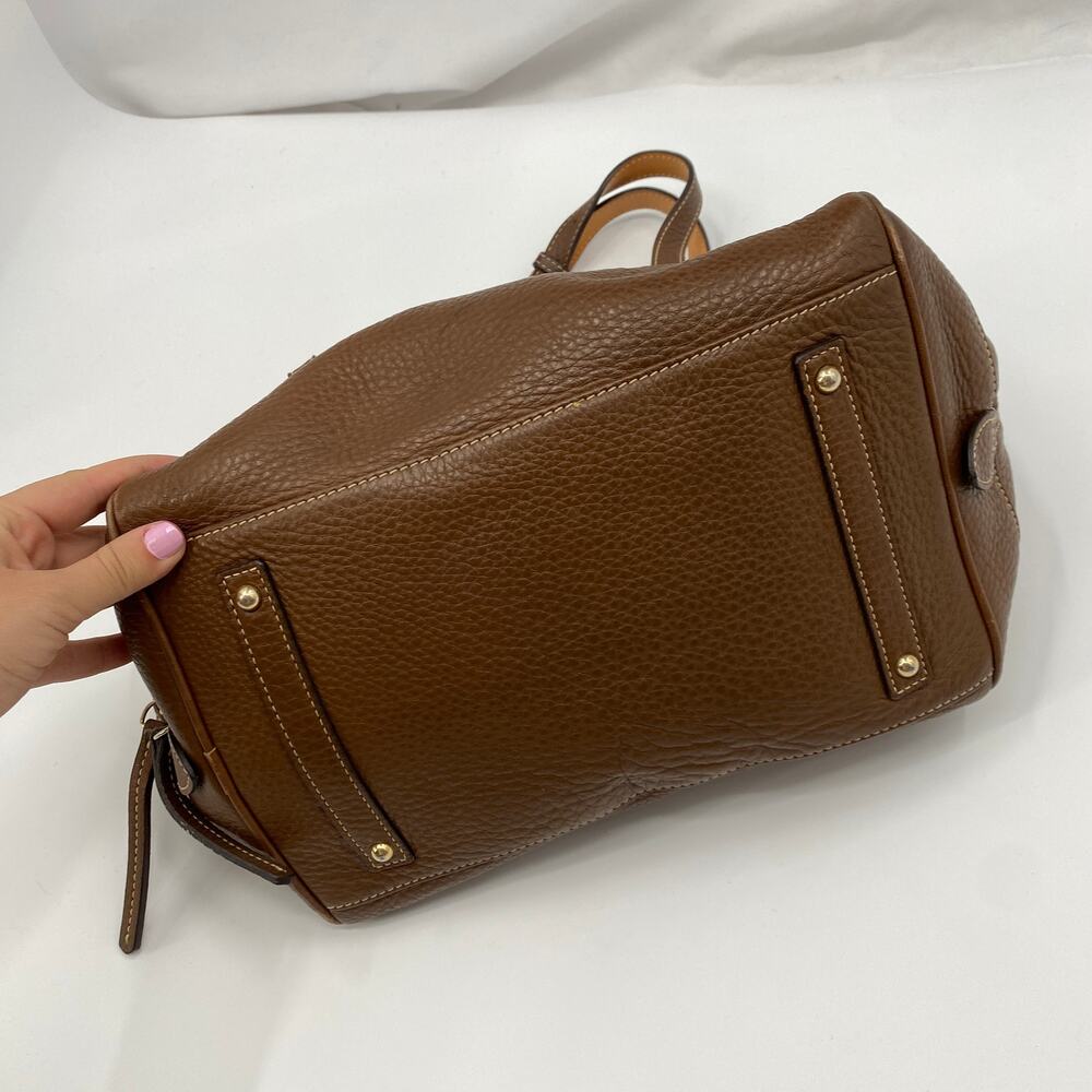 Dooney & Bourke Portofino Zip Zip Grommet Satchel - Picture 4 of 7